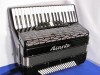Aliante 3 voice piano accordion black